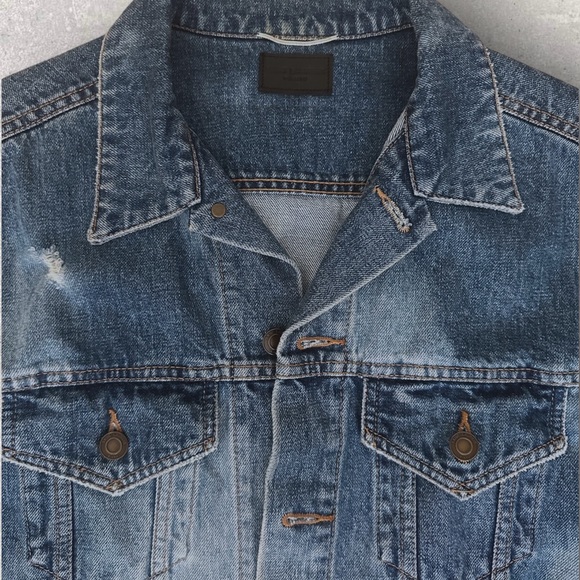 Saint Laurent Sweet Dreams Denim Jacket - Picture 3 of 8